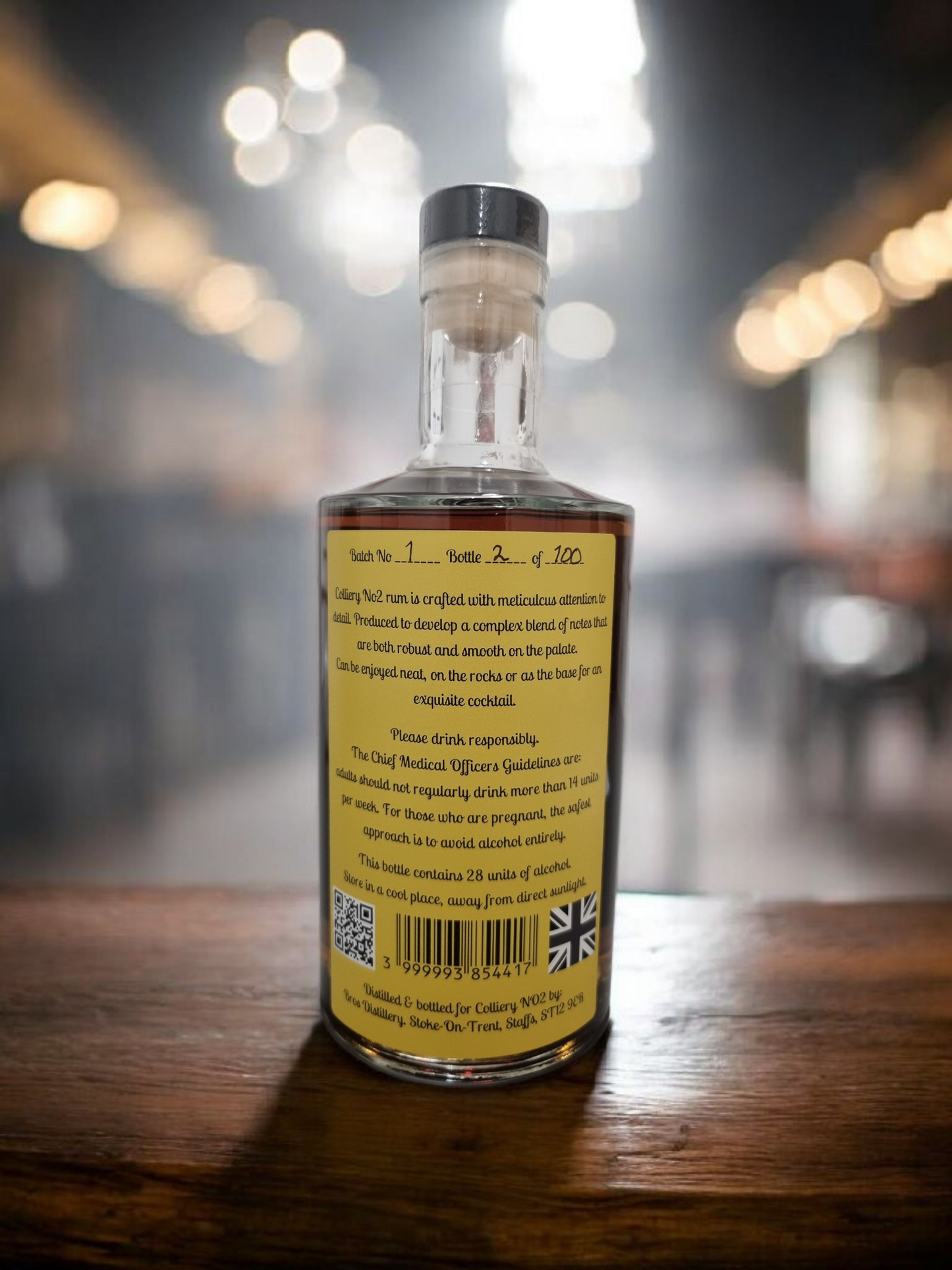 Colliery No2 Amber Rum 70cl