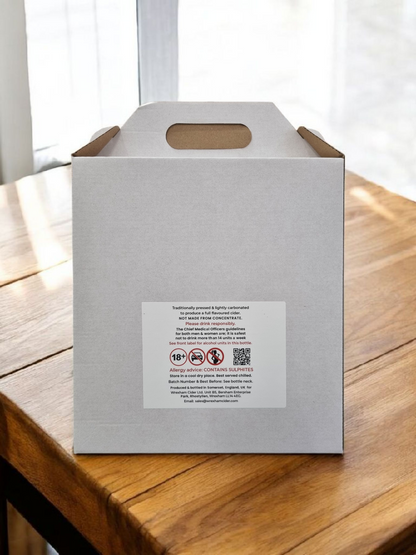 Triple Gift Box 3 x 500ml bottles or 2 x 500ml & Glass