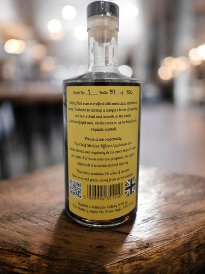 Colliery No2 Dark Spiced Rum 70cl