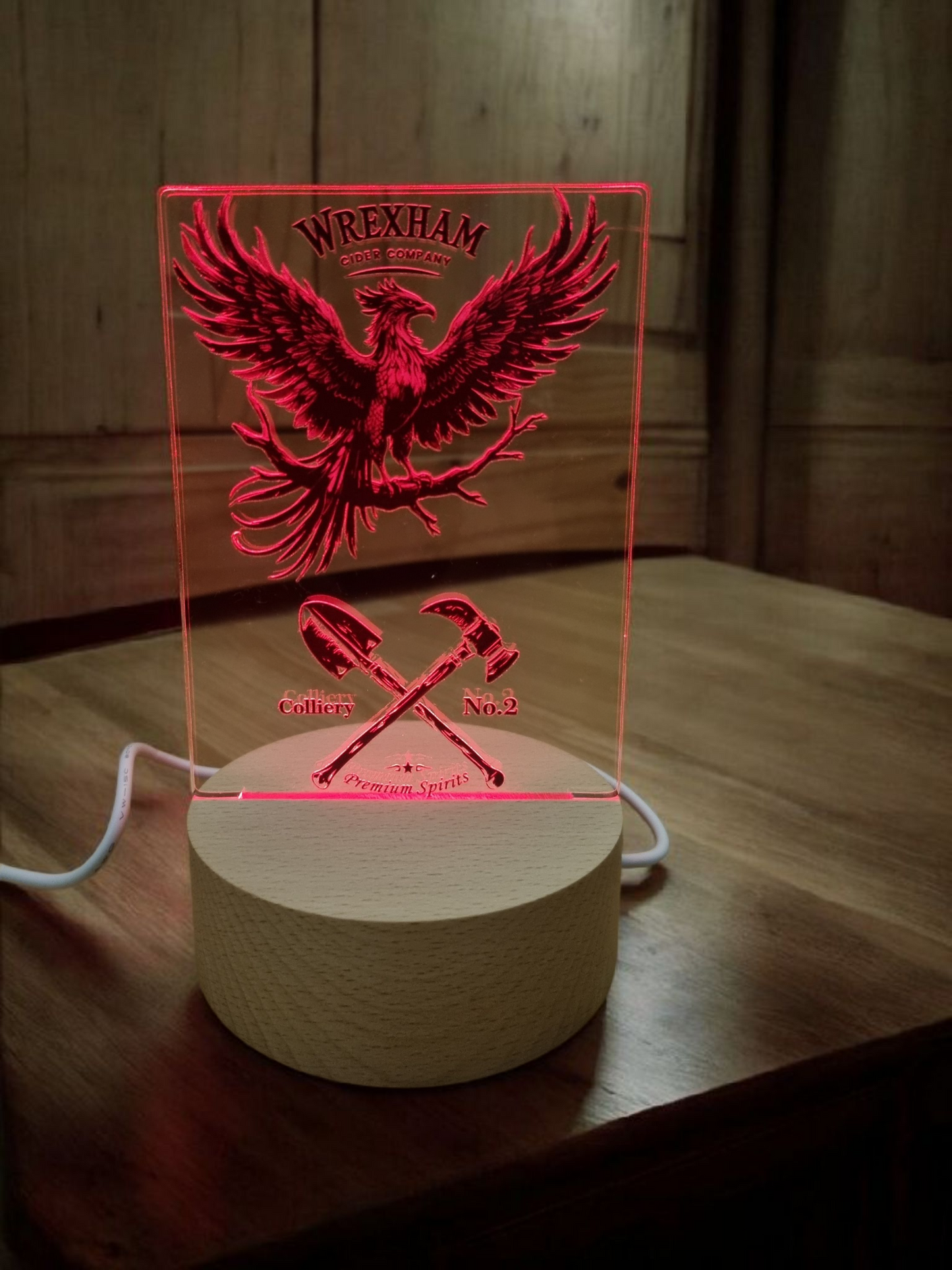 Branded Multi Colour Home Bar LED Lamp