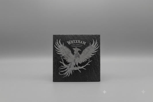 Wrexham Cider Company Slate Coaster