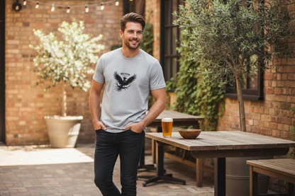 Wrexham Cider Company t-shirt on male model
